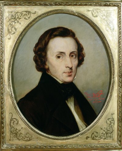 Frederic Chopin by Stanislas Stattler